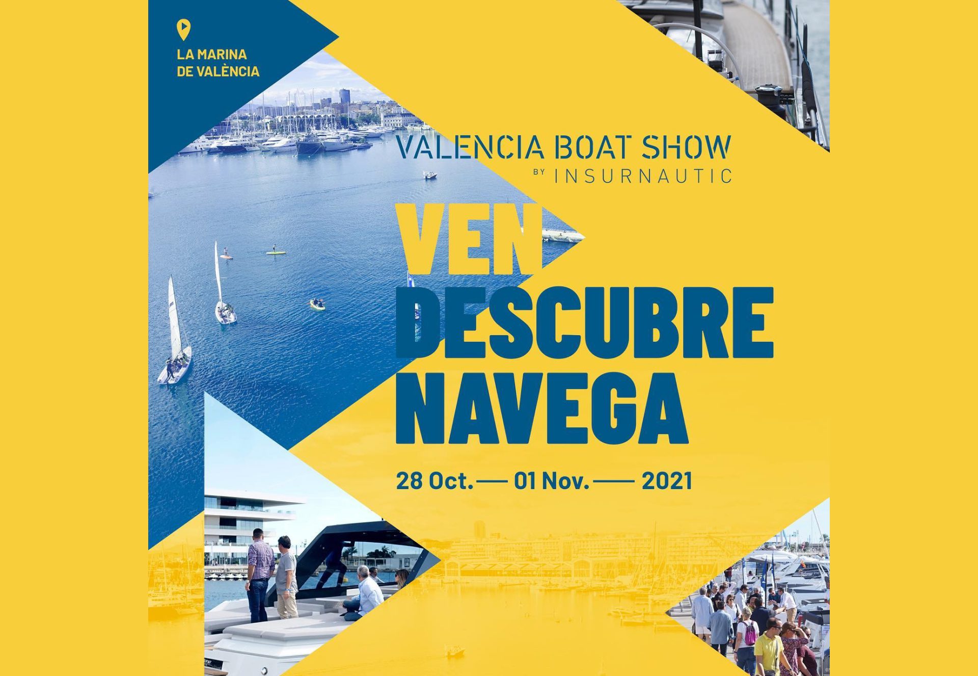 Valencia Boat Show 2022 - Salón Náutico Valencia del 28 de Octubre al 01 de Noviembre 2022