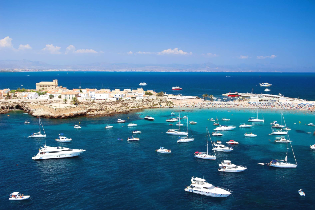 mejores destinos navegar provincia de alicante